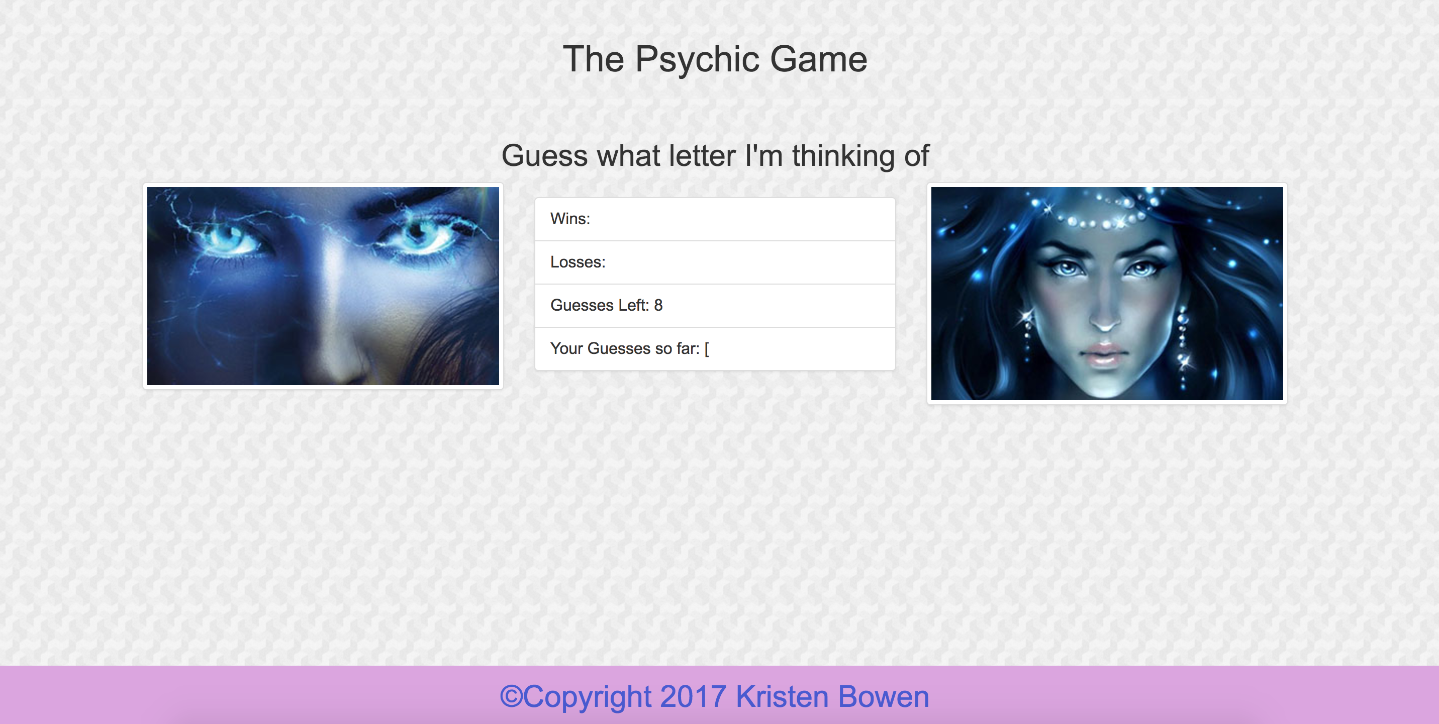 The Psychic Game